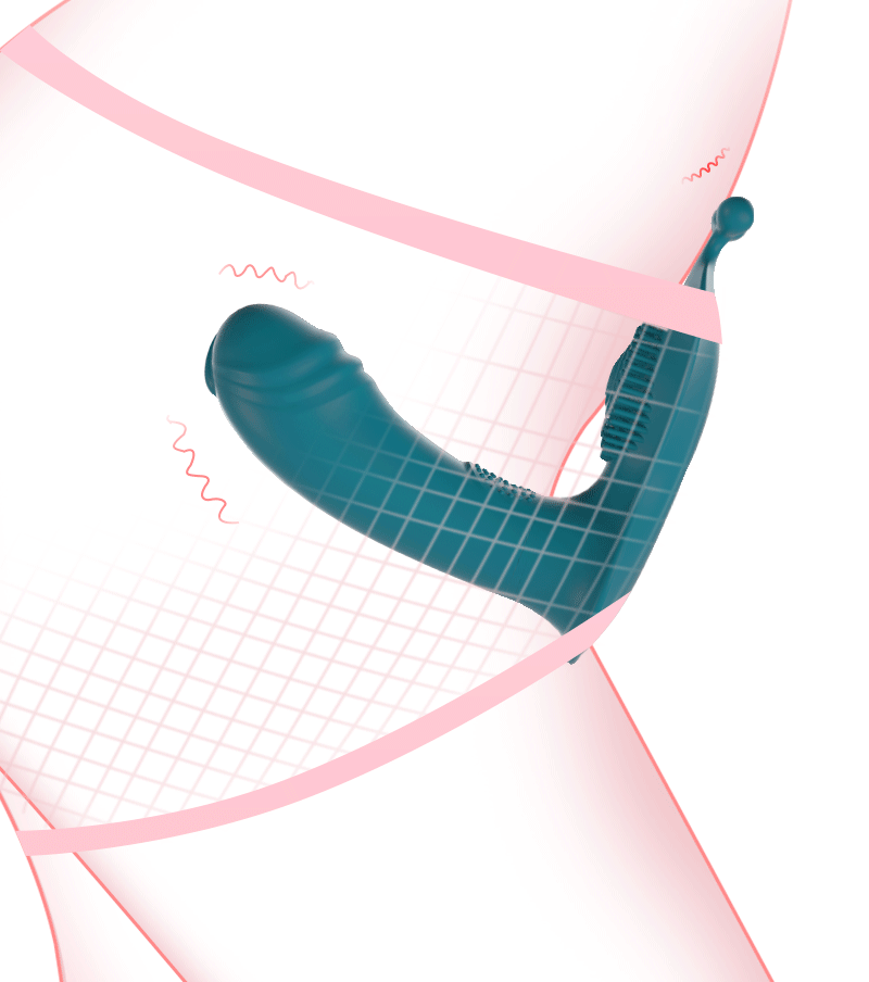 Chíp rung tình yêu hình dương vật tai thỏ Lilo điều khiển từ xa