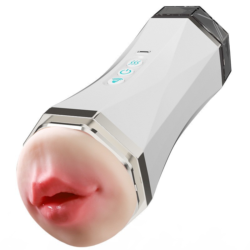 Cốc thủ dâm 2 đầu cho nam 10 tần số rung gây tê và rên cực phê