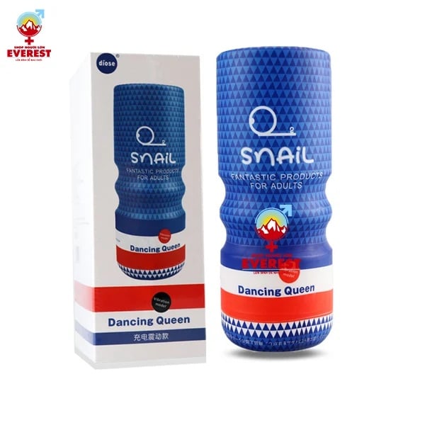 Cốc thủ dâm cho nam Snail 20 tần số rung gây tê cực phê