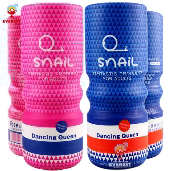 Cốc thủ dâm cho nam Snail 20 tần số rung gây tê cực phê