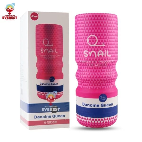 Cốc thủ dâm cho nam Snail 20 tần số rung gây tê cực phê