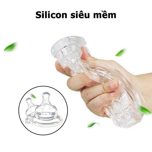 Cốc thủ dâm Leten thường được làm từ chất liệu silicon hoặc TPE