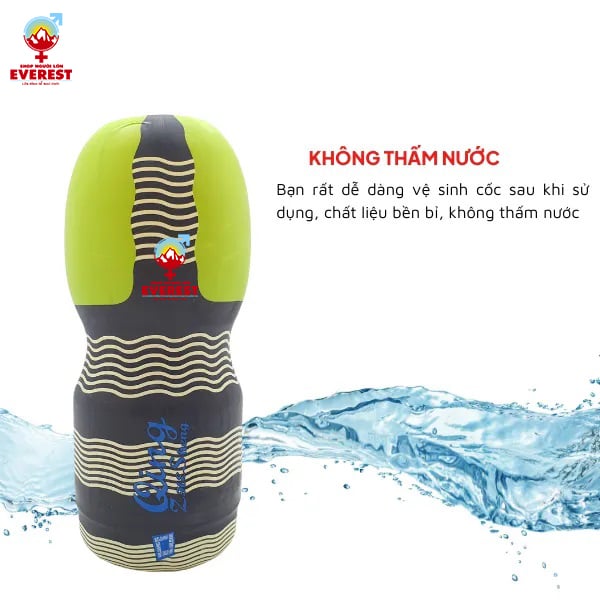 Cốc thủ dâm Qing hình âm đạo màu đen xanh giá rẻ cho nam
