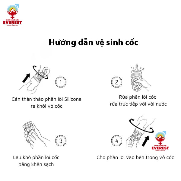 Cốc thủ dâm Qing hình miệng màu cam trắng giá rẻ cho nam