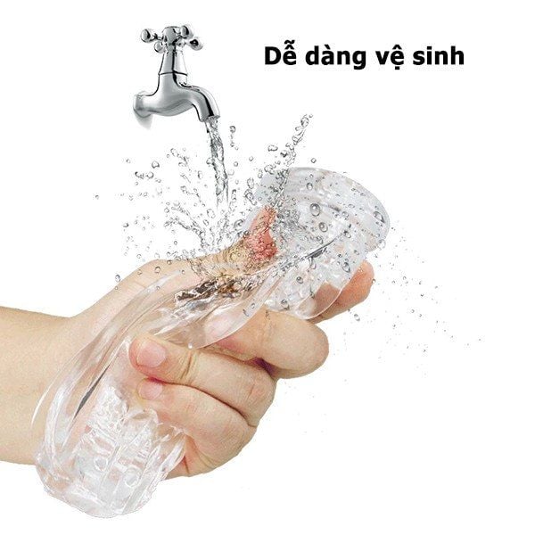 Cốc thủ dâm Snail có thiết kế kín đáo và rất dễ vệ sinh