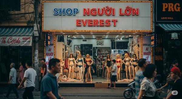 Cửa hàng Everest với đa dạng sản phẩm búp bê tình dục nữ dành cho nam