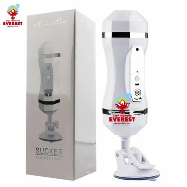 Cốc tự sướng Snail 2 đầu 24 chế độ rung 2 đầu linh hoạt lý tưởng để thủ dâm