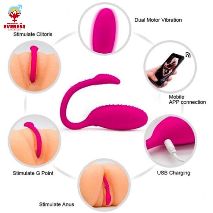 Trứng rung Thiên Nga Flamingo mang lại rất nhiều lợi ích cho người sử dụng