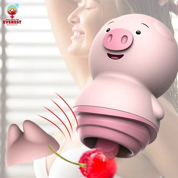 Máy rung liếm mini 6 chế độ&nbsp;liếm dồn dập cho nàng phê đến quên lối về