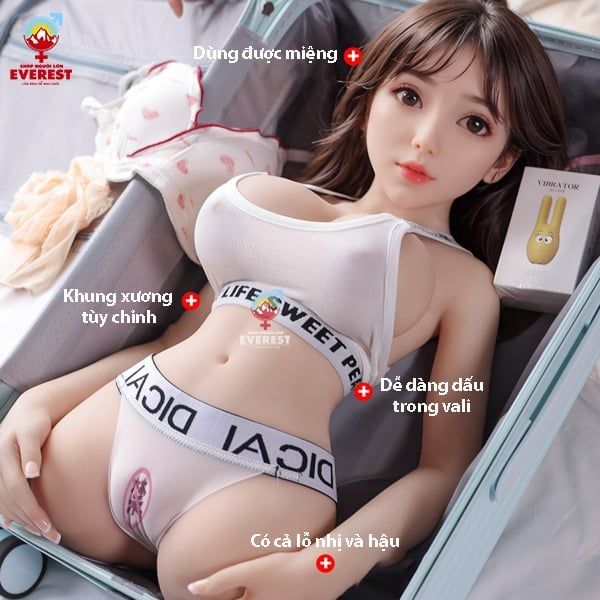 Mẫu búp bê bán thân có đầu này cực kỳ xinh xắn đáng yêu