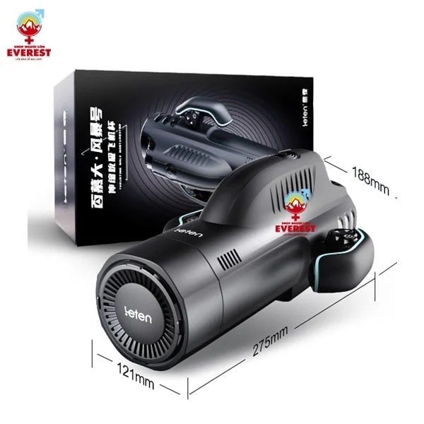 Cốc tự sướng Leten Thrusting 5 chế độ thụt sâu, 10 chế độ bú mút chân thật