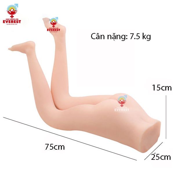 Búp bê tình dục nữa người giá rẻ dành cho nam chơi được nhiều tư thế