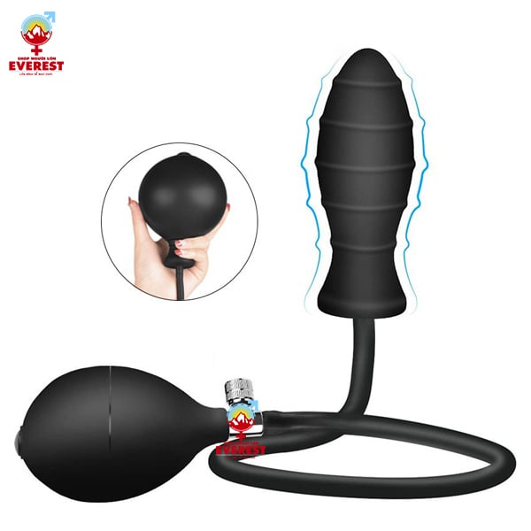 Phích cắm hậu môn bơm hơi đầu tròn giá rẻ kích thích điểm G