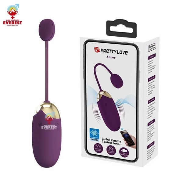 Trứng rung Pretty Love Abner điều khiển từ xa thế hệ mới