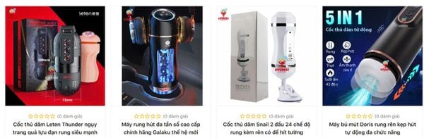 Trên thị trường rất nhiều mẫu mã cốc tự sướng tha hồ lựa chọn