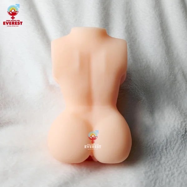 Búp bê tình dục bán thân mini ngực to mông cong silicon mềm mịn 1,5kg