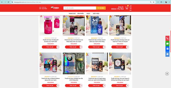 Shop Everest chuyên bán thuốc kích dục nam nữ cực mạnh uy tín ở TpHCM