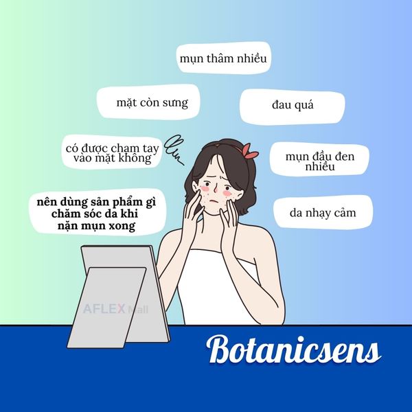 CHĂM DA SAU NẶN MỤN