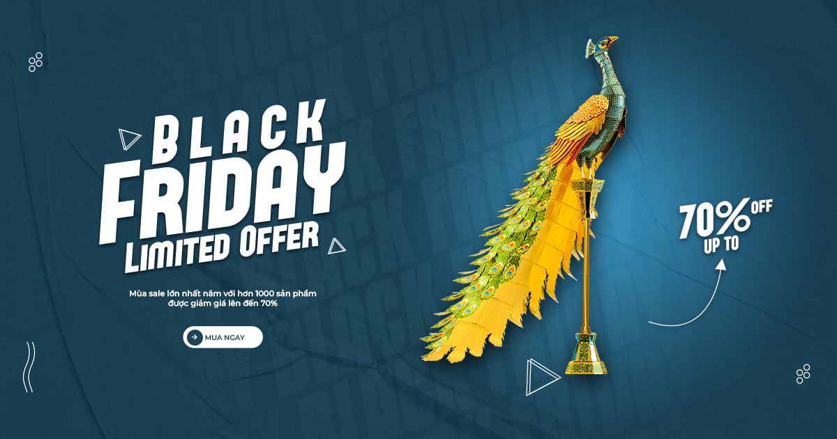 [BLACK FRIDAY] GIẢM ĐẾN 70% - NGẬP TRÀN ƯU ĐÃI