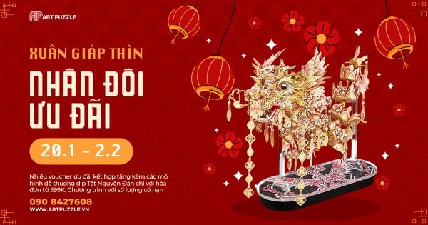 Nhân Đôi Ưu Đãi – Mừng Xuân Giáp Thìn