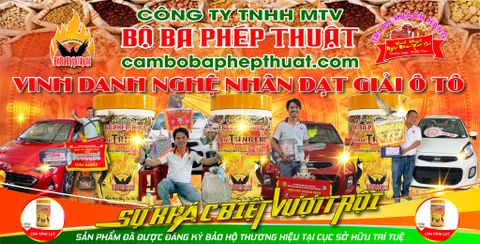 HƯỚNG DẪN ĐIỀU CÁM BỘ BA PHÉP THUẬT