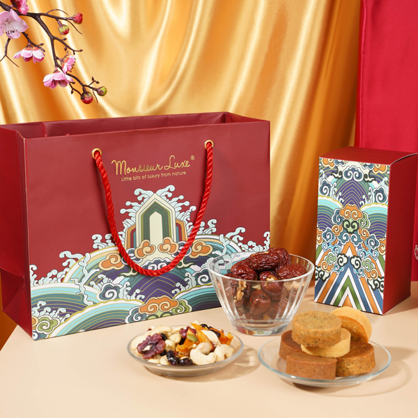 BỘ QUÀ TẾT TAM SƠN THUỶ BA MONSIEUR LUXE ĐÃ LÊN KỆ CHUS - SÀN TMĐT SẢN PHẨM THỦ CÔNG VIỆT NAM