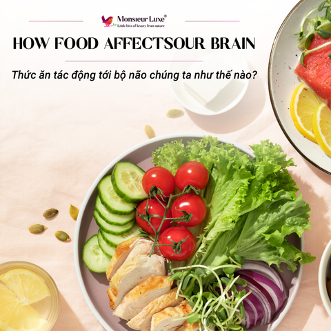 THỨC ĂN TÁC ĐỘNG TỚI BỘ NÃO CHÚNG TA NHƯ THẾ NÀO?
