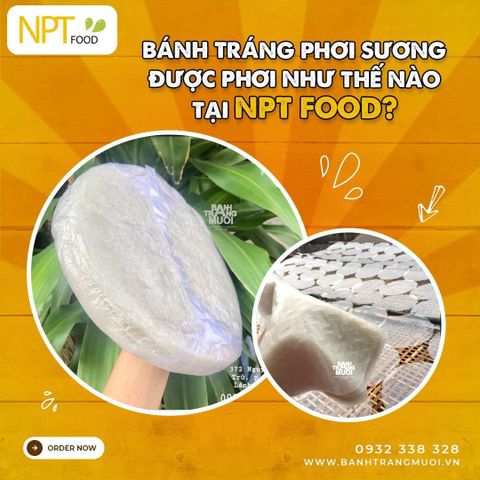 BÁNH TRÁNG PHƠI SƯƠNG ĐƯỢC PHƠI NHƯ THẾ NÀO