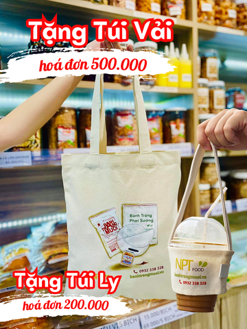 TẶNG TÚI TOTE SIÊU XINH VỚI HOÁ ĐƠN CHỈ TỪ 500K