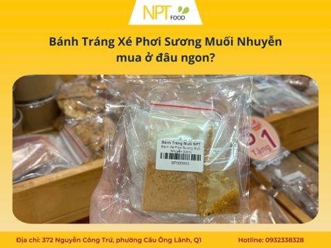 BÁNH TRÁNG XÉ PHƠI SƯƠNG MUỐI NHUYỄN