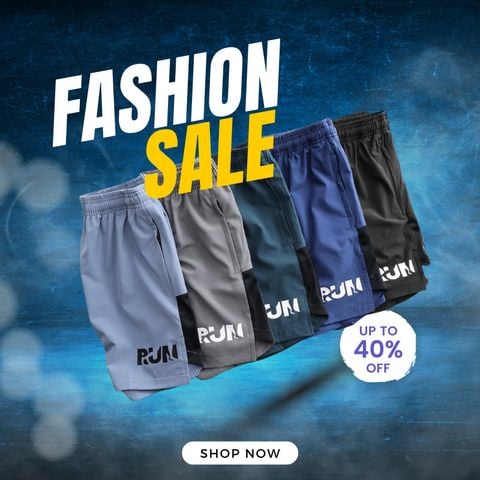 Quần short thể thao nam cao cấp tập gym giảm giá 40%