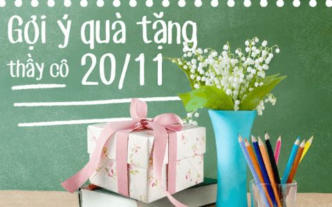 Những món quà 20/11 ý nghĩa