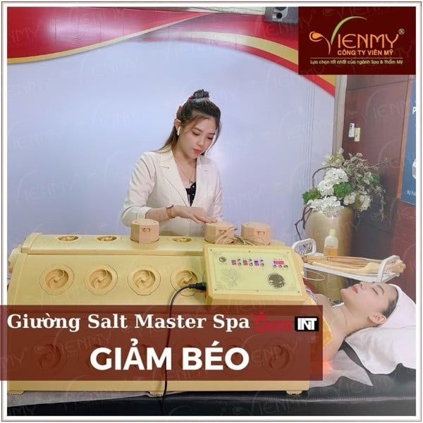 Nâng hiệu quả giảm béo với vòm xông hồng ngoại trên giường đá muối Salter Master Spa