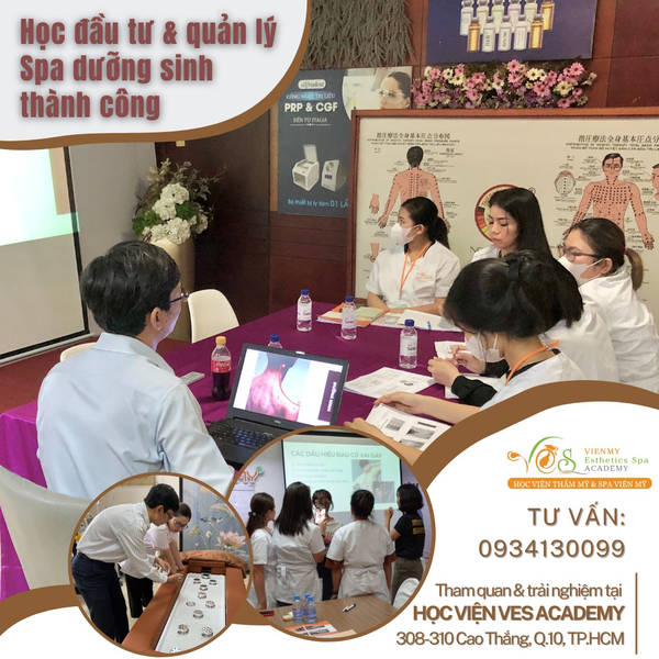 Cập nhật bộ khóa học để mở Spa dưỡng sinh 2024 thành công?