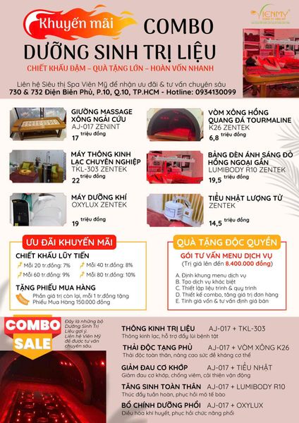 Combo dưỡng sinh trị liệu – Giải pháp tạo doanh thu ổn định cho spa