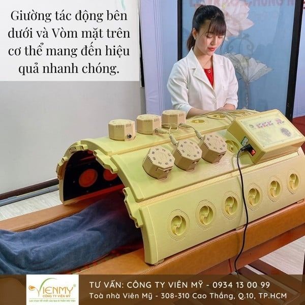 Kết hợp giường & vòm xông ngải cứu tạo đa dạng dịch vụ chăm sóc sức khỏe cuối năm