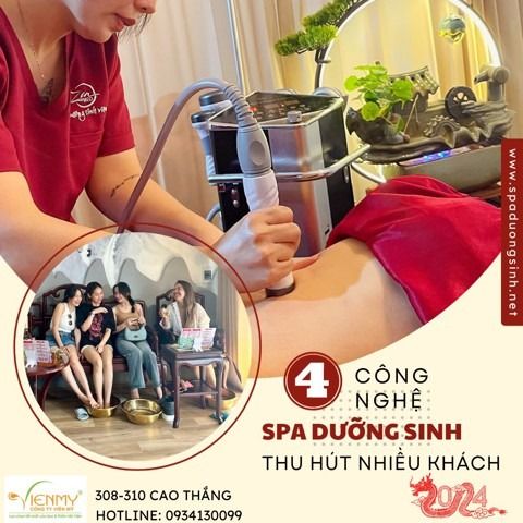 TOP 4 công nghệ spa dưỡng sinh 2024 tạo đột phá doanh thu