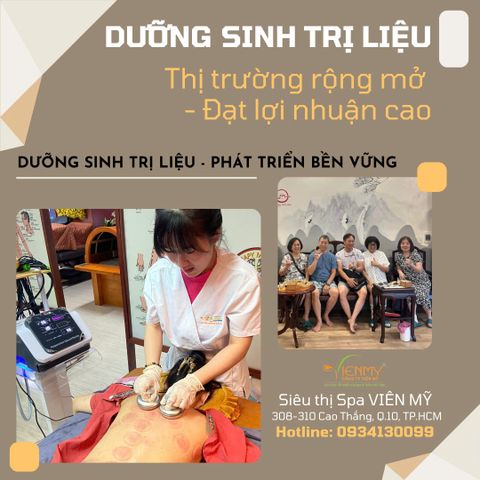 Dưỡng Sinh Trị Liệu - Dịch vụ phát triển bền vững cho spa hiện đại
