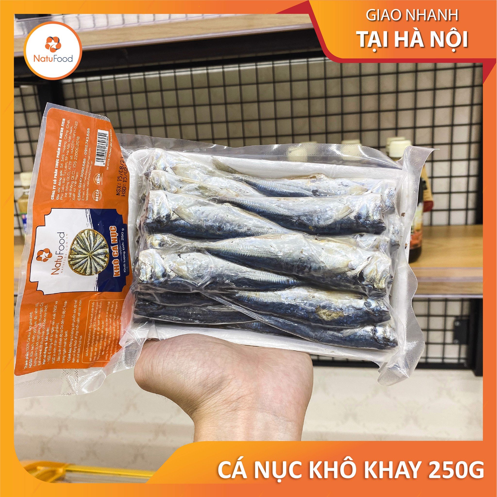 Cá Nục Khô Loại 250g