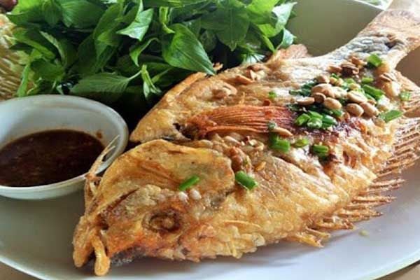 Cá sạo chiên giòn