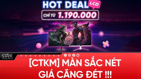 [KHUYẾN MÃI] Màn sắc nét - Giá căng đét !!!