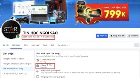 CẢNH BÁO FANPAGE GIẢ MẠO – KHÁCH HÀNG LƯU Ý