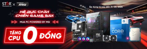 Tất tần tật về khuyến mãi CPU 0 đồng khi build PC MSI