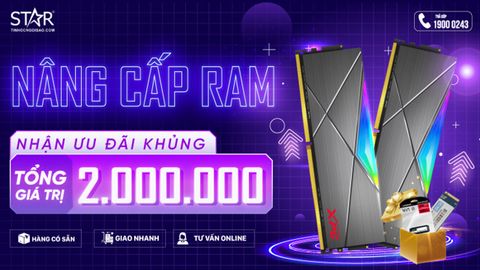 NÂNG CẤP RAM – ƯU ĐÃI KHỦNG
