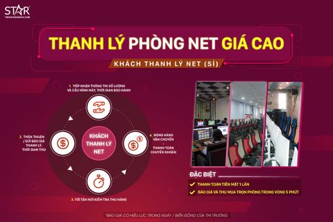 THANH LÝ PHÒNG GAME GIÁ CAO