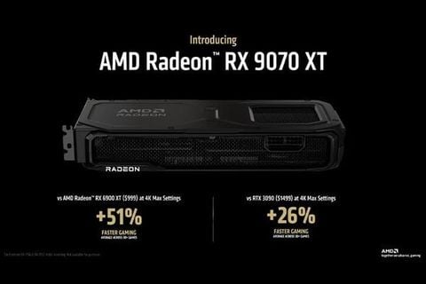 AMD chính thức ra mắt dòng card đồ họa Radeon RX 9070 XT và RX 9070