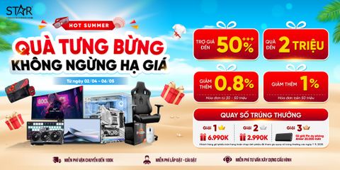 HOT Summer - Quà tưng bừng, không ngừng hạ giá!