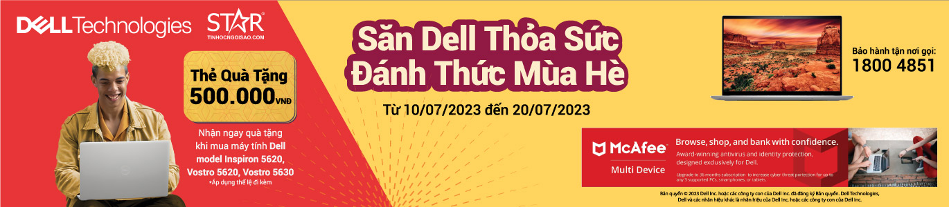 SĂN DELL THỎA SỨC, ĐÁNH THỨC MÙA HÈ