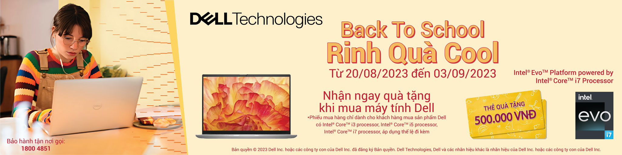 [DELL] BACK TO SCHOOL, RINH QUÀ COOL