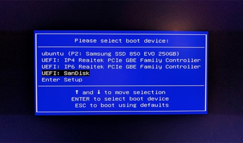 Menu BIOS, BOOT laptop Samsung